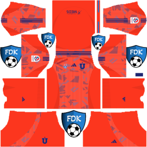 Universidad de Chile kit dls 2025 away