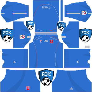 Universidad de Chile kit dls 2025 home