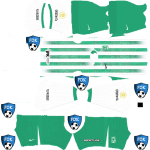 Atletico Nacional kit dls 2025 home