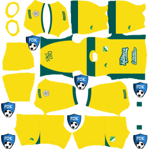 Deportivo Cali kit dls 2025 gk home