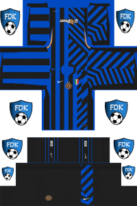 Inter Milan Football League Kits