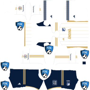 Millonarios fc kit dls 2025 away