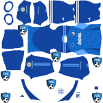 Millonarios fc kit dls 2025 home