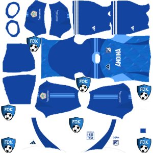 Millonarios fc kit dls 2025 home