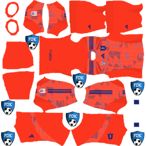 Universidad de Chile dls kit 2025 away