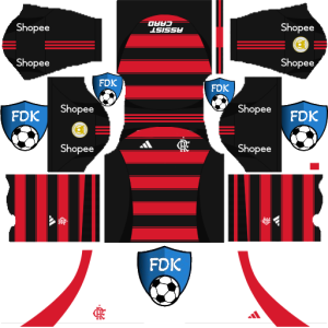 flamengo kit dls 2025 home