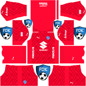 Club Bolívar dls kit 2025 gk home