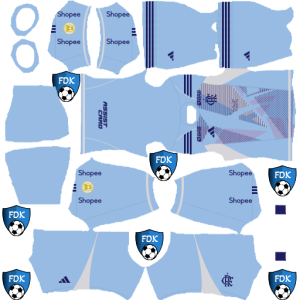 Flamengo kit dls 2025 gk home