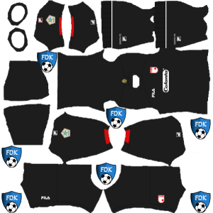 Independiente Santa Fe dls kit 2025 gk home