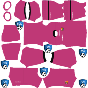 SC Barcelona kit dls 2025 gk home