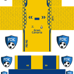 UD Las Palmas Football League Kits