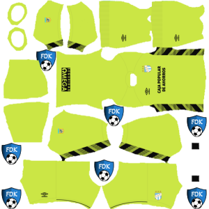 Atlético Tucuman kit dls 2025 gk home
