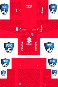 Club Bolivar FL Kit 2024 GK Home