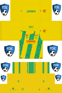 FC Nantes Football League Kits