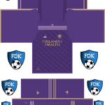 Orlando City SC Football League Kits