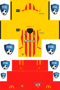 RC Lens Football League Kits