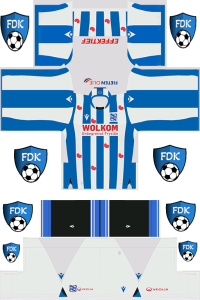SC Heerenveen Football League Kits