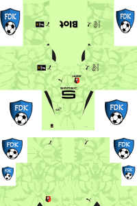 Stade Rennais FL Kit 2025 GK Home