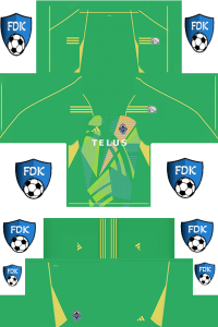 Vancouver Whitecaps FC FL Kit 2024 GK Home