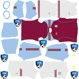 Aston Villa FC DLS Kits 2026