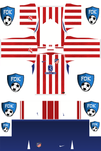 Atletico Madrid Football League Kits