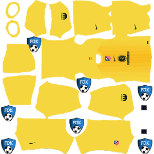 Atletico Madrid kit dls 2026 gk home leaked