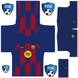 Barcelona Pro League Soccer Kits