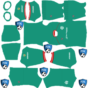 Barracas Central kit dls 2025 gk home