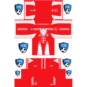 Bayern Munich CWC Football League Kits 2025