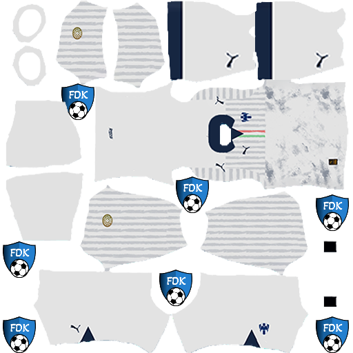 CF Monterrey CWC DLS Kits 2025 - Dream League Soccer Kits 2025
