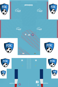 EC Bahia FL Kit 2024 GK Home