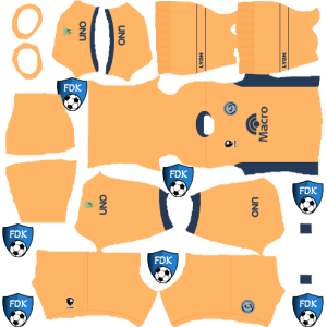Independiente Rivandavia kit dls 2025 gk home