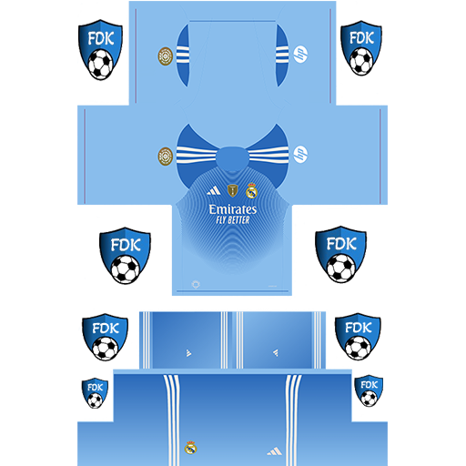 Real Madrid CWC Football League Kits 2025