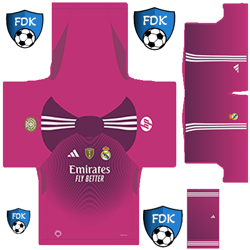 Real Madrid CWC Pro League Soccer Kits 2025 - Real Madrid PLS and PKS Kits