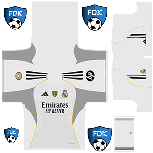 Real Madrid CWC Pro League Soccer Kits 2025 - Real Madrid PLS and PKS Kits