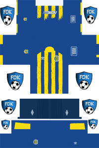 Rosario Central Football League Kits