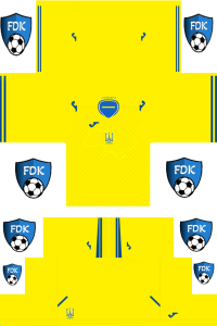 Ukraine Football League Kits