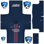 Paris Saint-Germain Pro League Soccer Kits