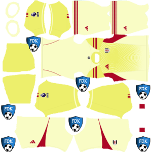 Fulham FC kit dls 2026 gk away
